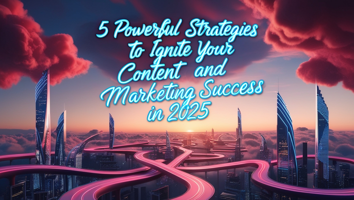 5 Powerful Strategies to Ignite Your Content and Marketing Success in 2025